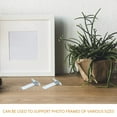 thumbnail image 3 of HEALEEP 10 Pcs de Cadre Photo avec Support Chevalet en Alliage d'Aluminium pour Affichage Photo au Bureau, 3 of 8