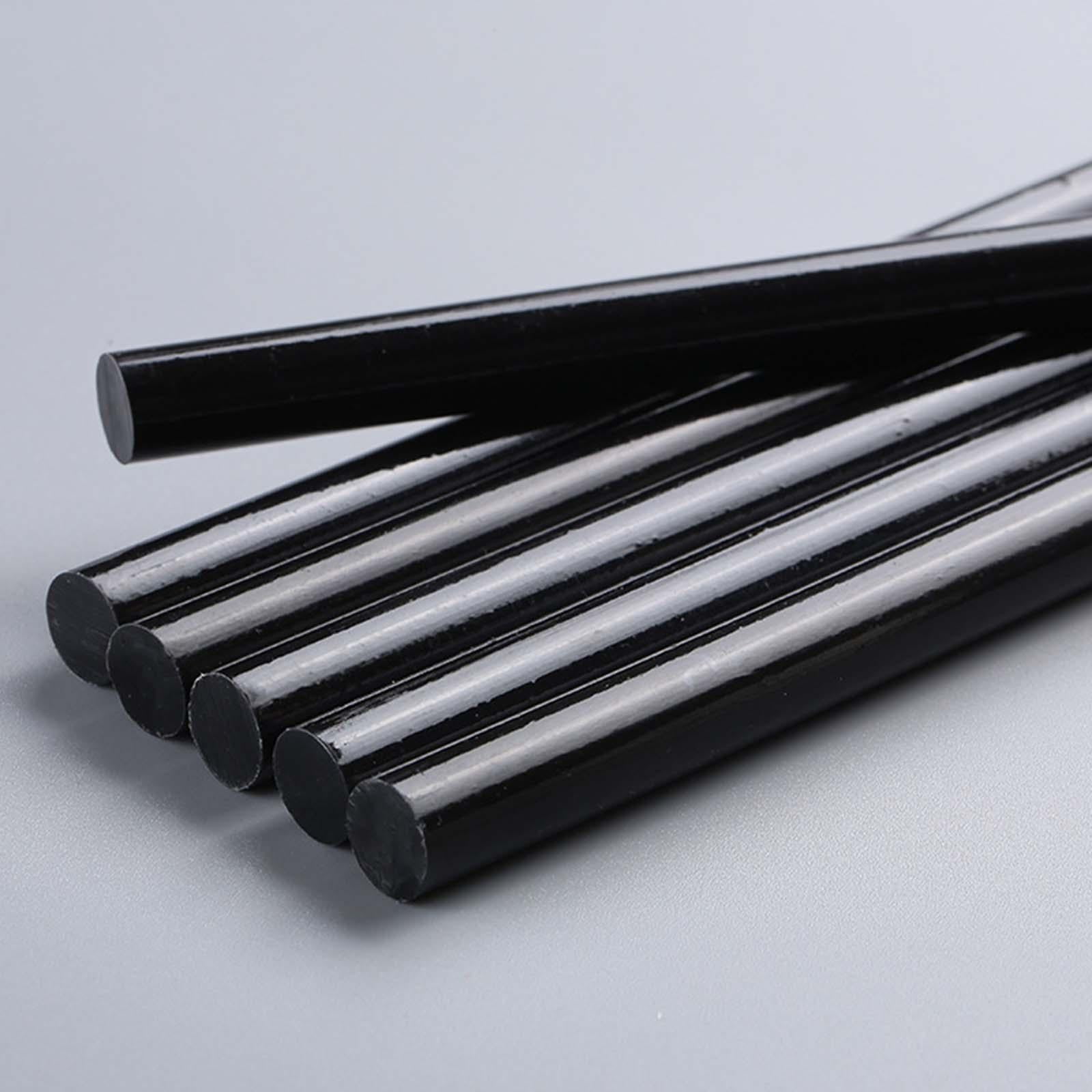 FVDPWYE Hot Glue Sticks, High Viscosity Black Glue Sticks, All-Purpose Refill for Office 11x270mm