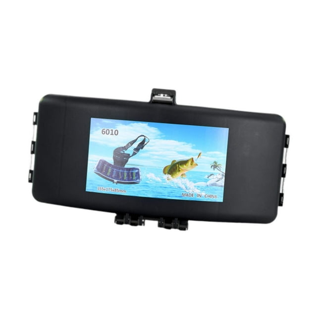 Caja de aparejos de pesca shamjiam organizador Negro