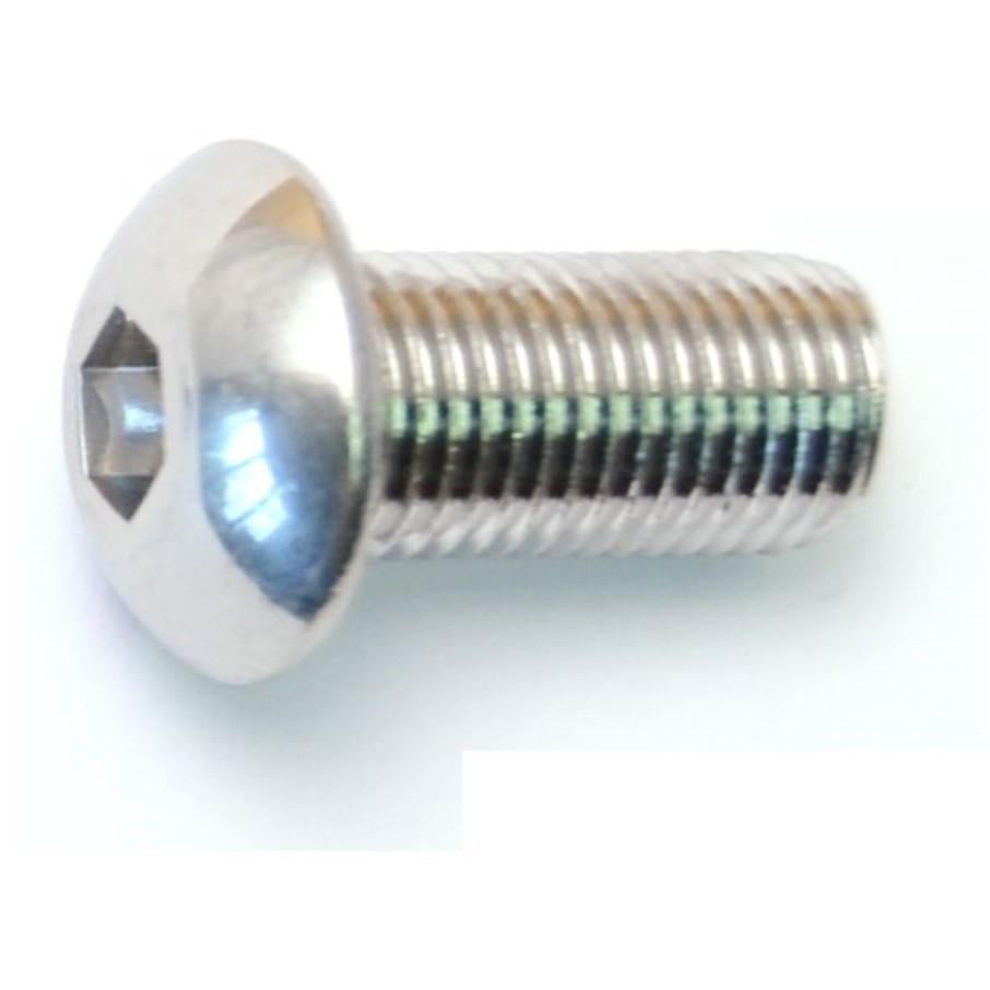 3/8-24 X 3/4" Stainless steel button head standard bolts 10pcs