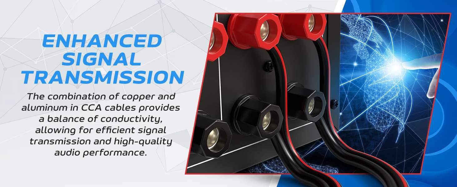 Cables Direct Online 16AWG CL3 Speaker Wire 500FT – 2-Conductor 16/2 Copper-Clad Aluminum Cable for Home Theater, Car Audio & Low Voltage Use
