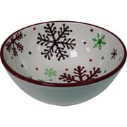 Holiday Small Snowflake Bowl