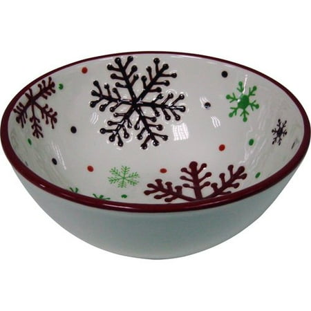 Holiday Small Snowflake Bowl