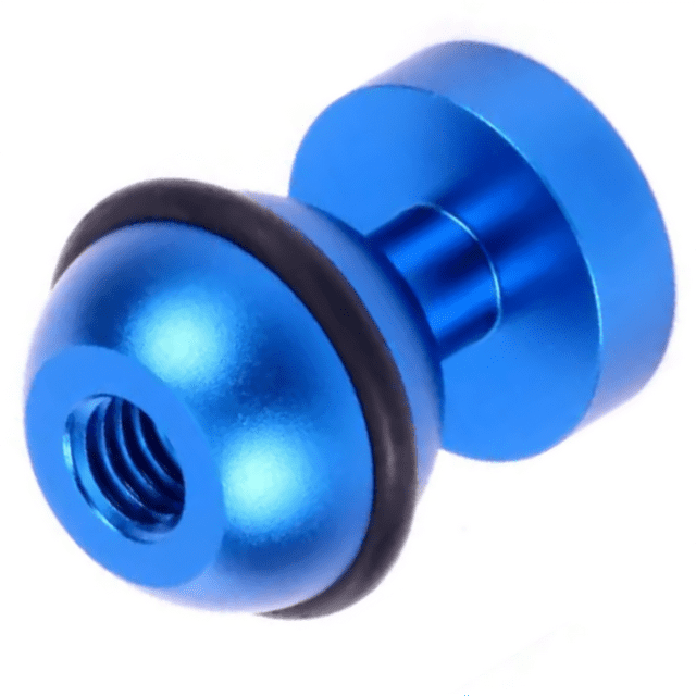 CUITING 1-Inch Ball Seat Mount for Cameras Lightweight Practical for Connecting Underwater Lights and Fill Lights