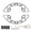 CG26 Titanium Color, variant on Yihuala Aluminum Alloy Chainring Protector Covers And Bolts Bicycles Chainwheel Guard Covers Mountain Bike Chain Rings Guard