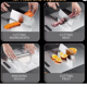 thumbnail image 5 of 3 tablas de cortar Titan de doble cara de acero inoxidable para cocina y camping., 5 of 5