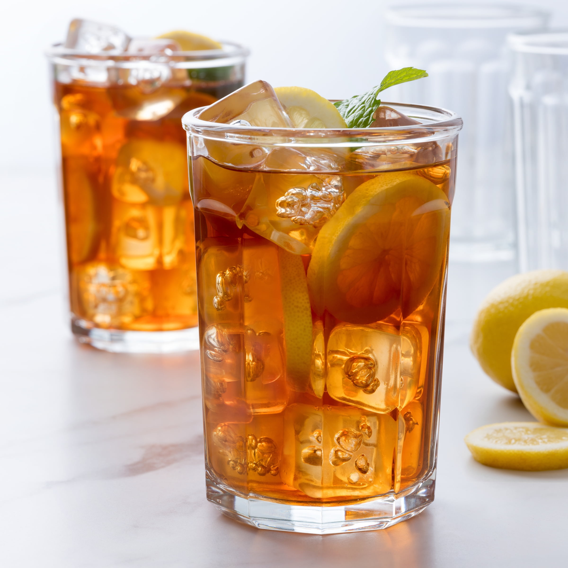 Luminarc 16 PC Clear Working Glass Drinkware Set