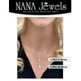 thumbnail image 4 of Nana Silver 8mm (3ct) Cushion Cut Solitaire Pendant W/22" Adj. Box Chain-Rose Gold Plated, 4 of 8