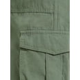 thumbnail image 6 of NFTOEIULA Women Mid Waist Multiple Pockets Straight Wide Leg Cargo Pants, 6 of 6