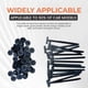 thumbnail image 3 of Nylon Universal Cable Tie Buckle,10-100 PCS Pin and Button Zip Ties Self-Locking, 3 of 5