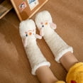 thumbnail image 2 of Soft Microfiber Winter Slipper Socks For Indoor Home Comfort And Cozy Sleeping Warmth, 2 of 4