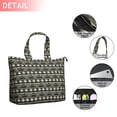 thumbnail image 2 of Black Buffalo Geometric Pattern Travel Tote Bags for Women Carry On,Large Weekender Bags for Women Travel,Multi Functional Duffle Bag for Work,Shopping,Sports, 2 of 5