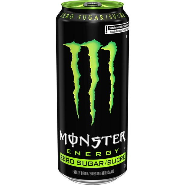Monster Zero Sugar Cannette, 473 mL 240 mL