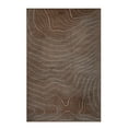 thumbnail image 2 of Modern Abstract Line Indoor Area Rug, 8' x 10', Chocolate, 2 of 6
