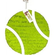 APINATA4U 16" Green Tennis Ball Piñata – Fun Sports Party Decoration for Kids' Birthdays, Tennis-Themed Events & Celebrations