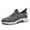 Grey, variant on Mens Shoes,Elevator Casual Sneakers Lightweight Breathable Mesh Trainers Lace Up Hidden Heel Lift Sports Footwear,Shoes for Men,Black,6.5