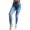 Blue, variant on Aayomet Two Chicks Leggings Women Casual Fashion Soild Color High Waisted Slim Jeans Ripped Tassel Pocke Slim Jeans,Blue L