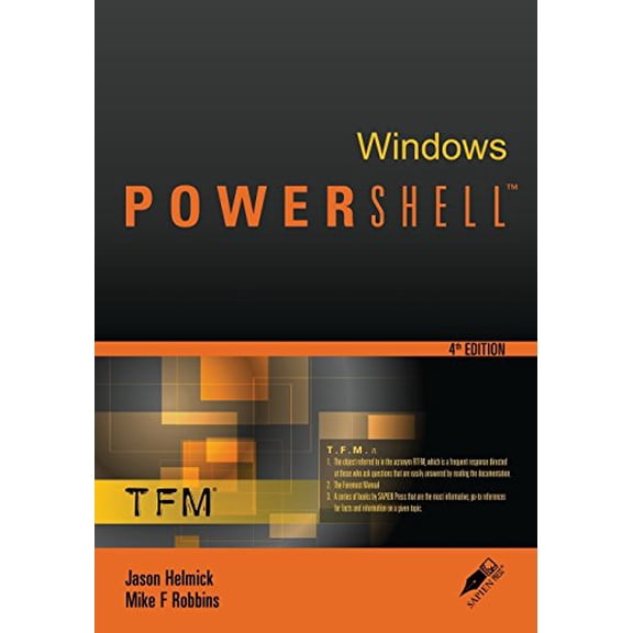 Pre-Owned Windows PowerShell: TFM (Paperback) 0982131461 9780982131466
