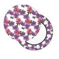 thumbnail image 2 of Lukts Housses de Tabouret de Bar Motif Pivoines 12 Pouces-14 Pouces Rond Résistant aux Plis Extensible Lavable Anti-Poussière Housse de Siège de Tabouret-12 Pouces, 2 of 7