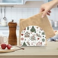 thumbnail image 2 of Yayeee Napkin Holder for Table Set of 2 Kitchen Paper Tissue Organization, White Nordic Christmas House, 2 of 8