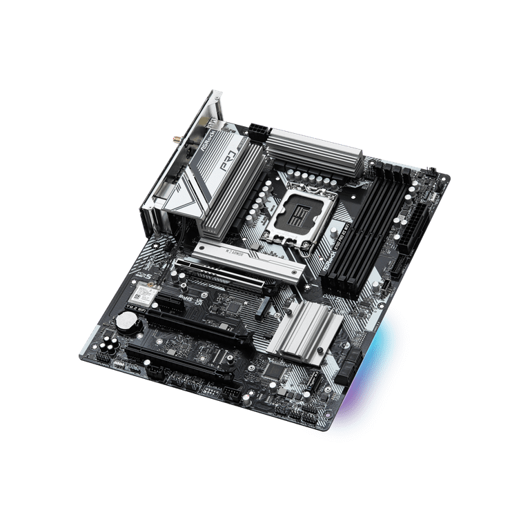 ASRock B760 Pro RS WiFi LGA 1700 Intel B760 ATX DDR5 4 SATA3, Motherboard -  Walmart.com