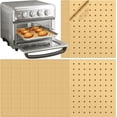 thumbnail image 1 of EcoNesxp 9x11 Pcs Doublures pour Friteuse à Air Chaud Friteuse à Air TG Friteuse à Air Doublures en Papier de Cuisson Jetables, 1 of 5