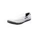thumbnail image 5 of Zapato Hombre Blackman Casual Estilo Náutico Pull-On Blanco Suela Yute Talla 26, 5 of 5