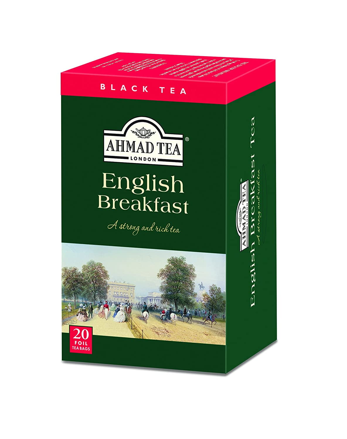 Ahmad Tea English Breakfast Tea, 20Count Boxes (Pack of 6)