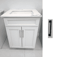 thumbnail image 1 of Isaac 24 inch Solid Wood Shaker Style Bathroom Vanity, 1 of 17