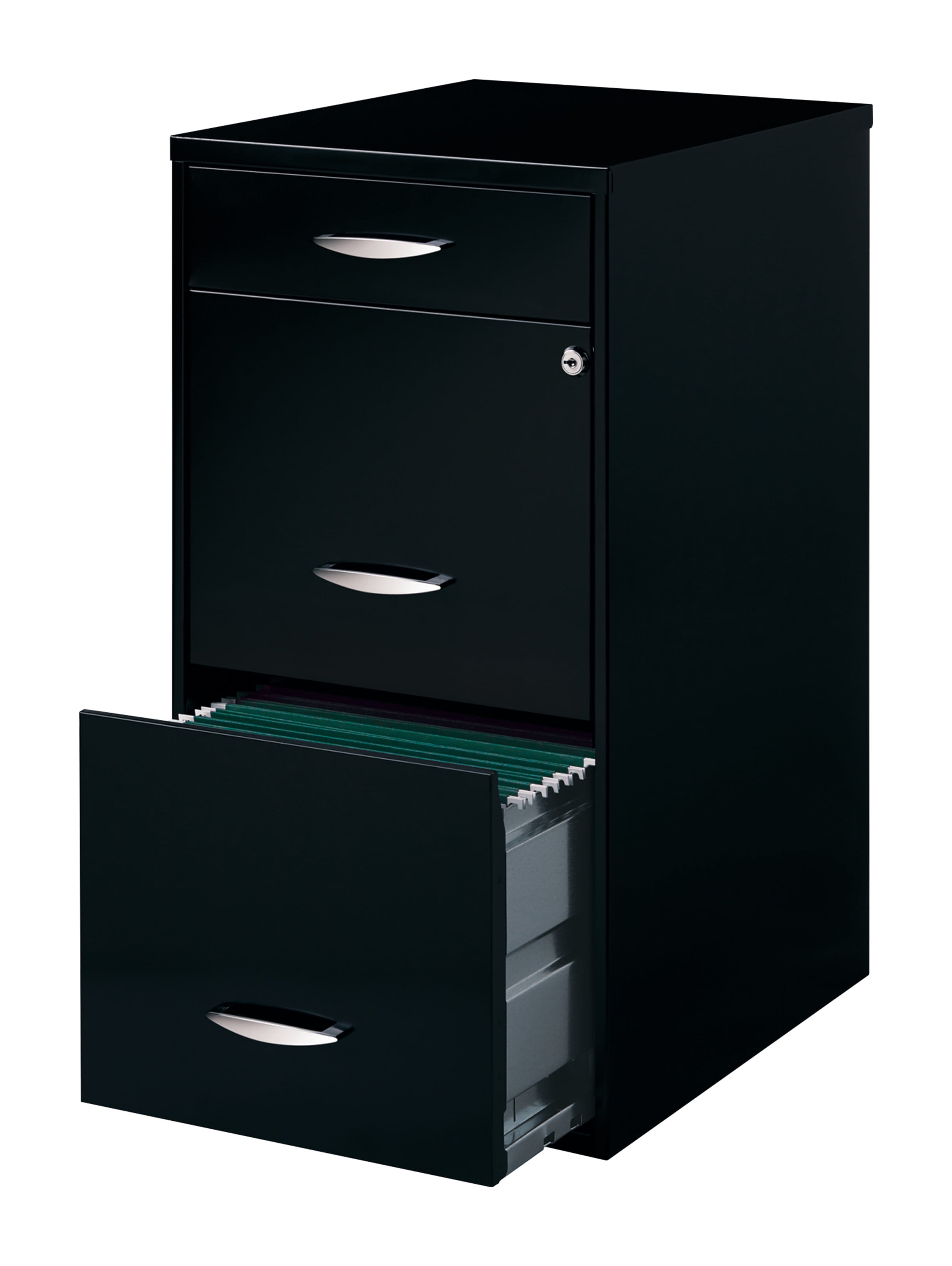 Space Solutions 3 Drawer Letter Width Vertical File Cabinet with
