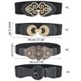thumbnail image 4 of Wide Belts For Women Stretch Vintage Dress Decorative Belt Woman Elastic Belt Simple Waist Bohemian Elastic Ladies Coat, 4 of 18