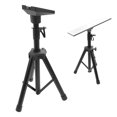 thumbnail image 1 of Rectangular Satellite Portable Tripod, Portable Safe Rectangular Satellite Tripod Mount Kit High Strength Erosion Resistant with Pipe Adapter for Camping, 1 of 7
