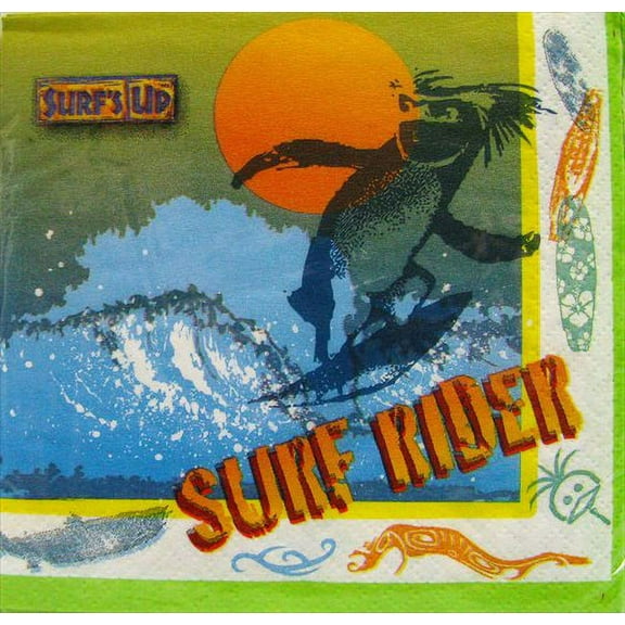 Surf's Up Small Napkins (16ct)