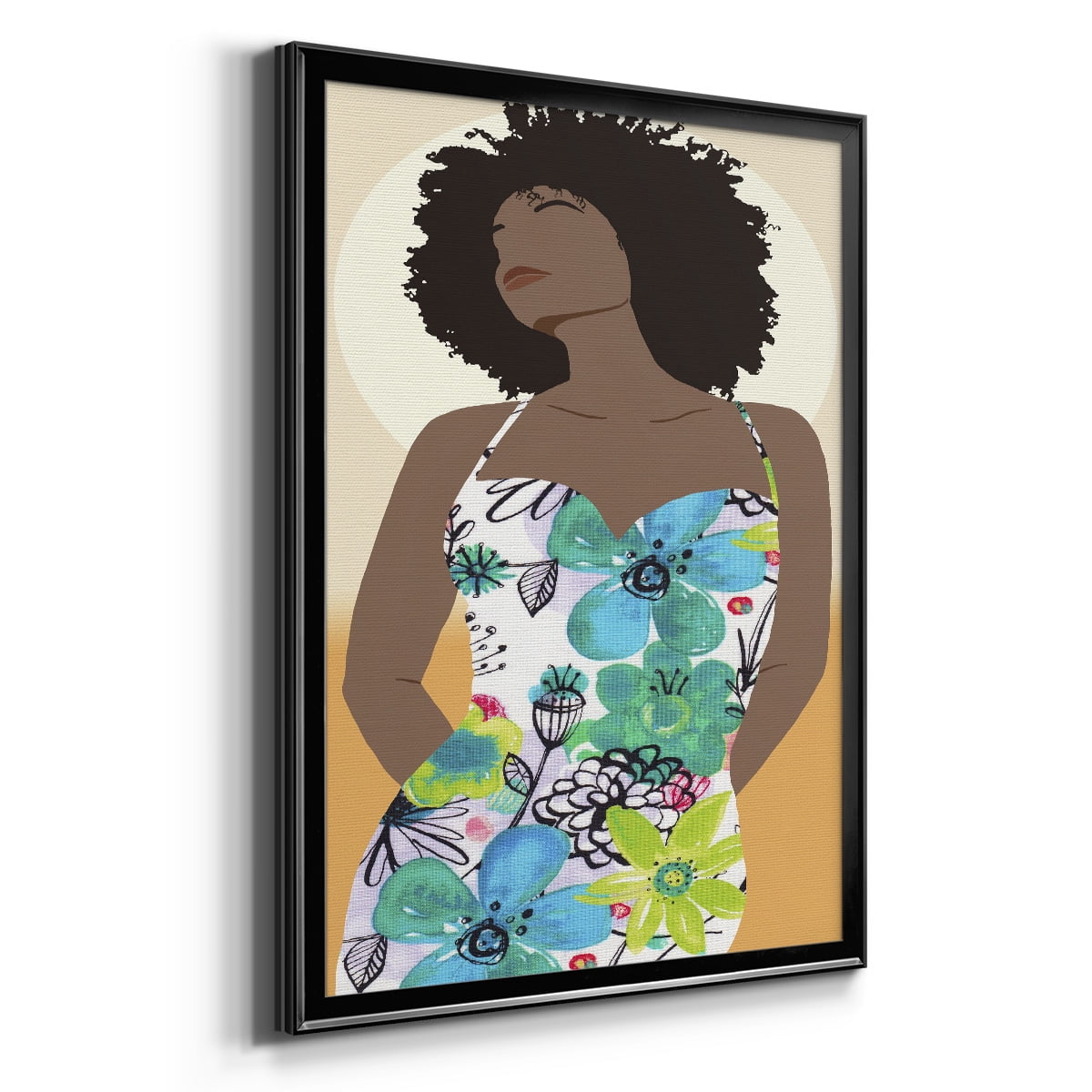 You Go Woman I Premium Framed Print - Ready to Hang
