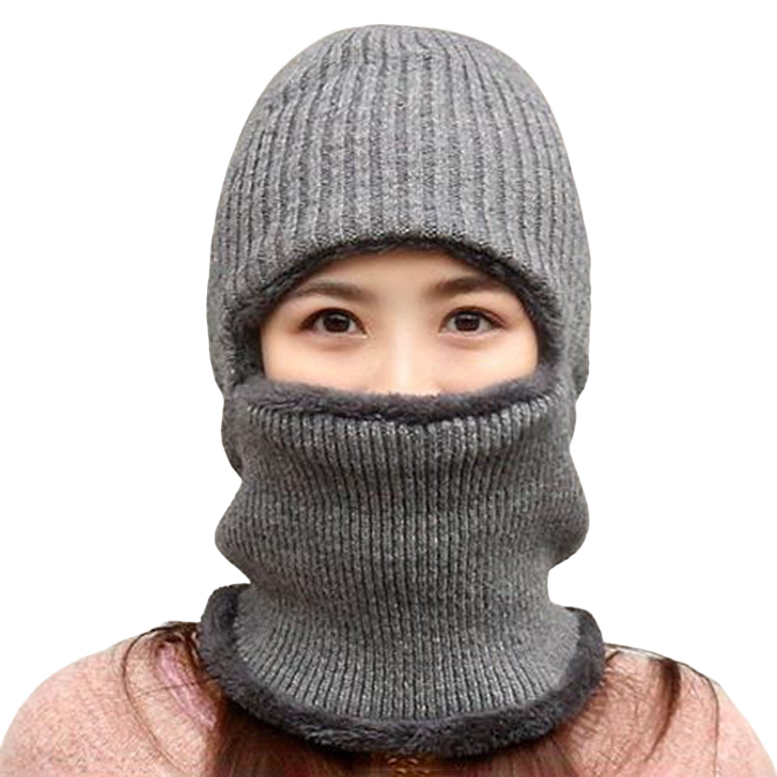 Ski Balaclava Face Mask CYPERROCK Winter Beanie & Scarf Set 