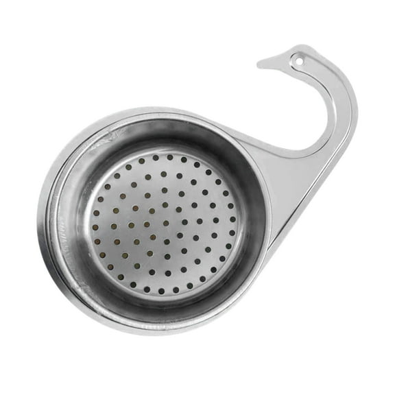304 Stainless Steel Sink Strainer Basket, Multi-Function Hanging Colander for Kitchen