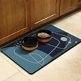 thumbnail image 6 of Dog Food Mat, Dog Bowl Mat with Super Water Absorbent 17'''' x 30'''', Easy to Clean Waterproof Nonslip Mat for Dog Bowls and Water Petplace Mat, 6 of 6