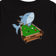 thumbnail image 4 of Inktastic Pool Shark Boys or Girls Long Sleeve Toddler T-Shirt, 4 of 5