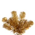 thumbnail image 3 of Vickerman B163831LED Vickerman 3' Antique Gold Pencil Artificial Christmas Tree with 50 Warm White LED Lights, 3 of 3