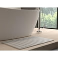 thumbnail image 5 of Modern Diatomite Quick-Dry Stone 34x21" Large Bathroom Mat in Gray, 5 of 7