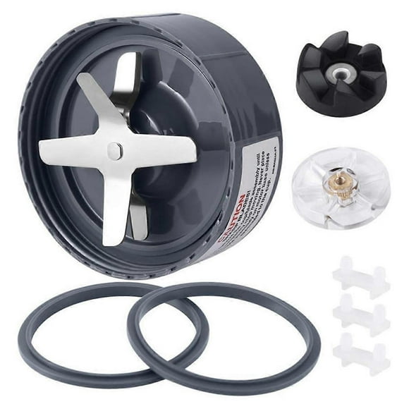 8Pcs Blender Replacement Kit for Nutribullet 900W 600W Extraction Blade Gaskets Seal O Ring Shock Pa