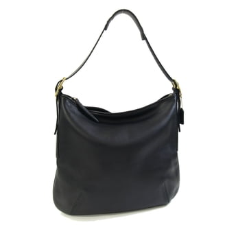COACH Designer Women's Gallery Leather Tote Bag in Navy with Zip