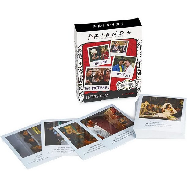 Friends Picture Quiz Card Game 2+ Players
