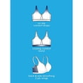 thumbnail image 4 of Fruit of the Loom Women's Plus Size Beyond Soft Cotton Unlined Underwire Bra, Style FT813, 4 of 6