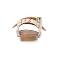 thumbnail image 5 of Wonder Nation Baby and Toddler Girls Raffia Knot Sandals, 5 of 6