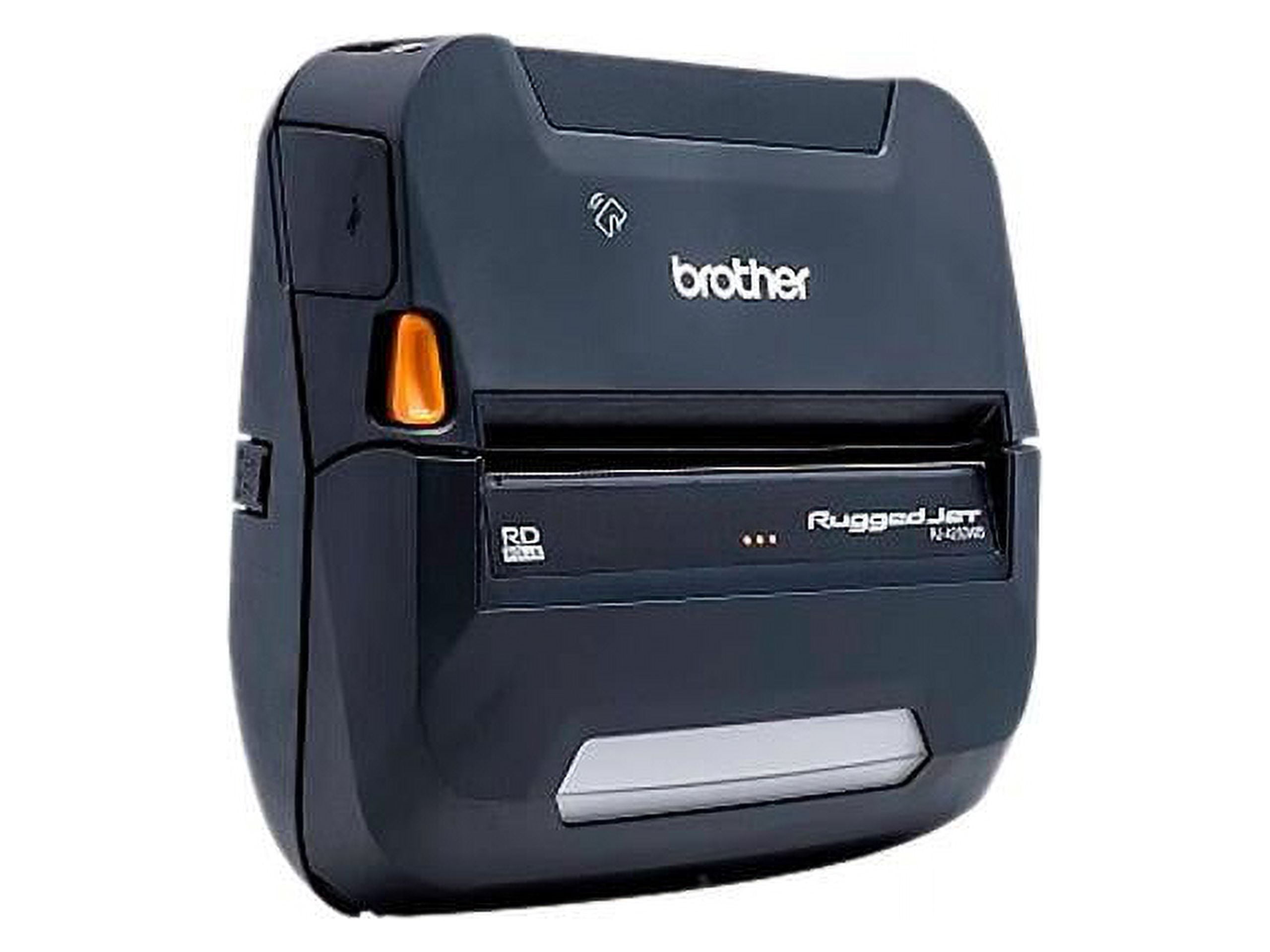 Brother RuggedJet Direct Thermal Portable Monochrome Printer RJ4250WBL