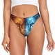 thumbnail image 1 of Balery Red And Blue Fire Lion Tangas de Algodón para Mujer con Estampado – Ropa Interior Sexy, Transpirable, G-string-X-Small, 1 of 5