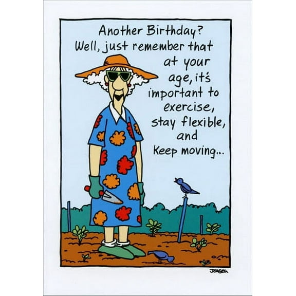 Oatmeal Studios Just Remember That At Your Age Funny / Humorous Birthday Card