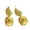 3, variant on Women's Trend Gold Plated Indian Jhumka Earrings Geometric Dangle Banquet Fashion Jewelry Accessories Stylish Outfits