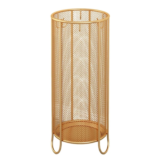 Free Standing Umbrella Rack Stand ,Umbrella Organizer, Umbrella Holder Bin with Drip Water Tray ,Umbrella Stand, for Corridor Entryway Hallway Large and Aureate